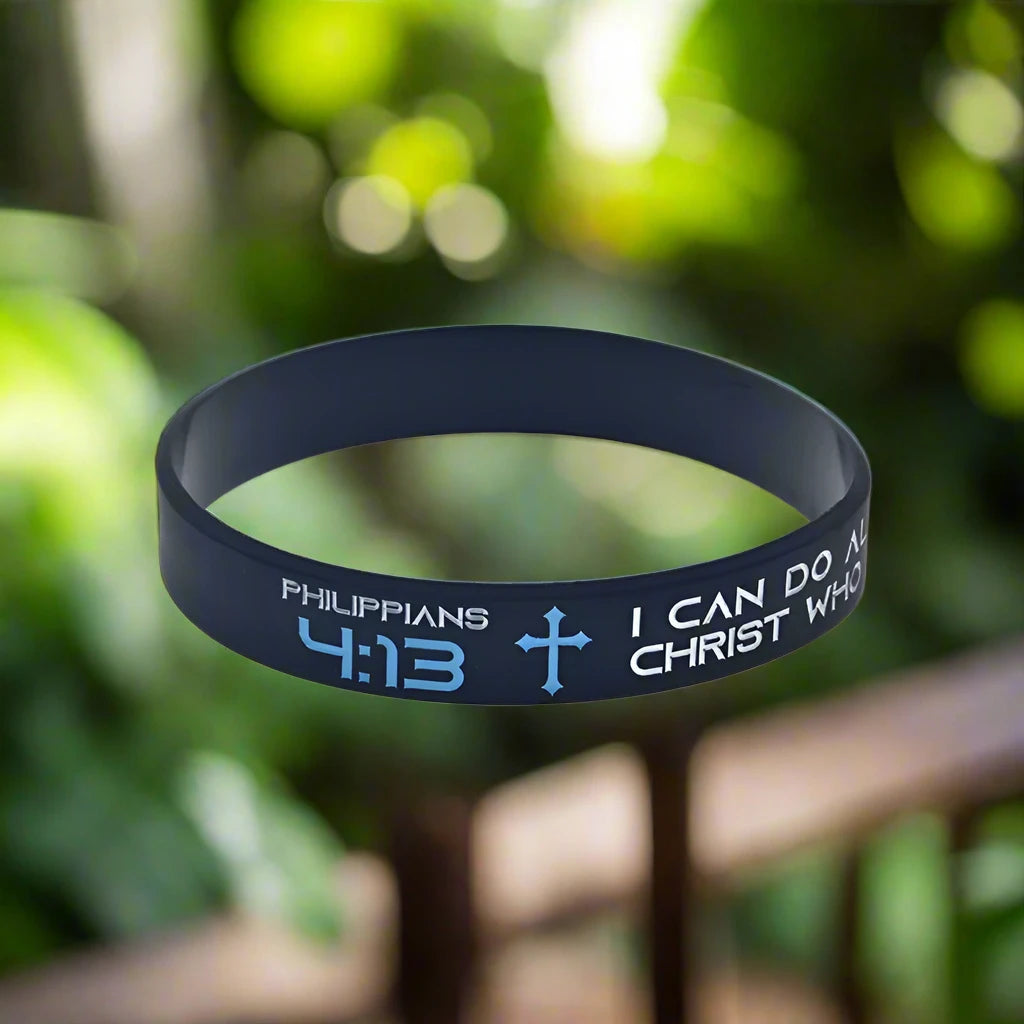 Bible Verse Wristbands (4pc)