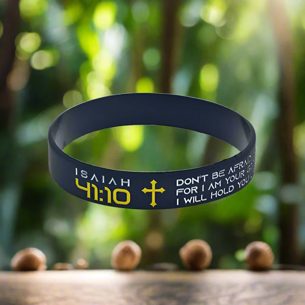 Bible Verse Wristbands (4pc)